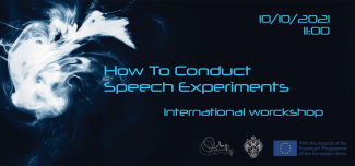 How to conduct speech experiments 